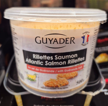 Guyader Salmon Rillettes - 1 x 500 Grams